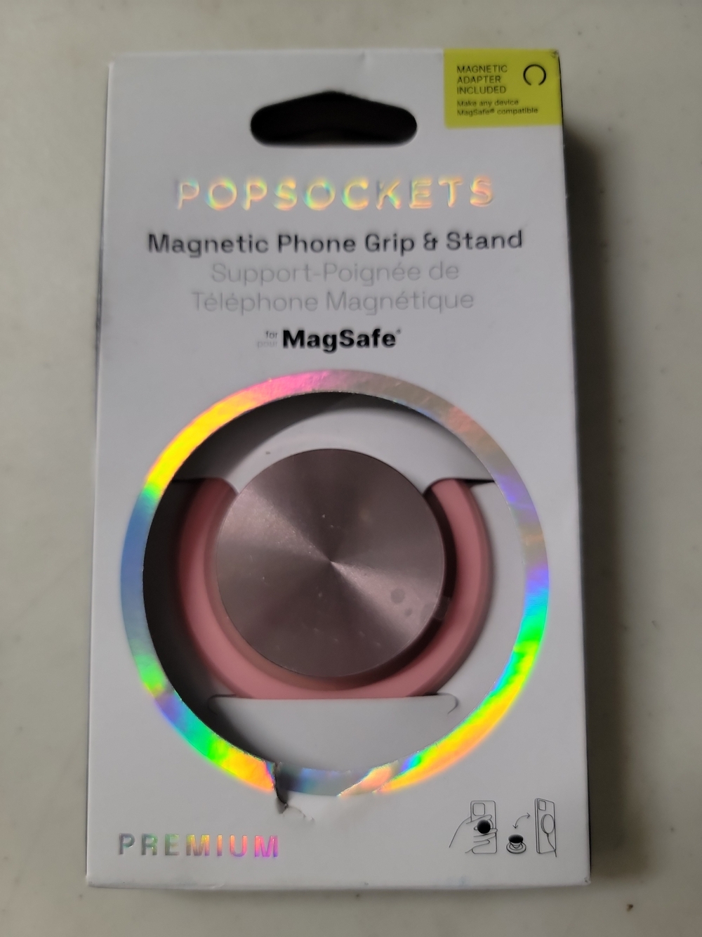 PopSocket MagSafe Magnetic Phone Grip & Stand - Rose Pink